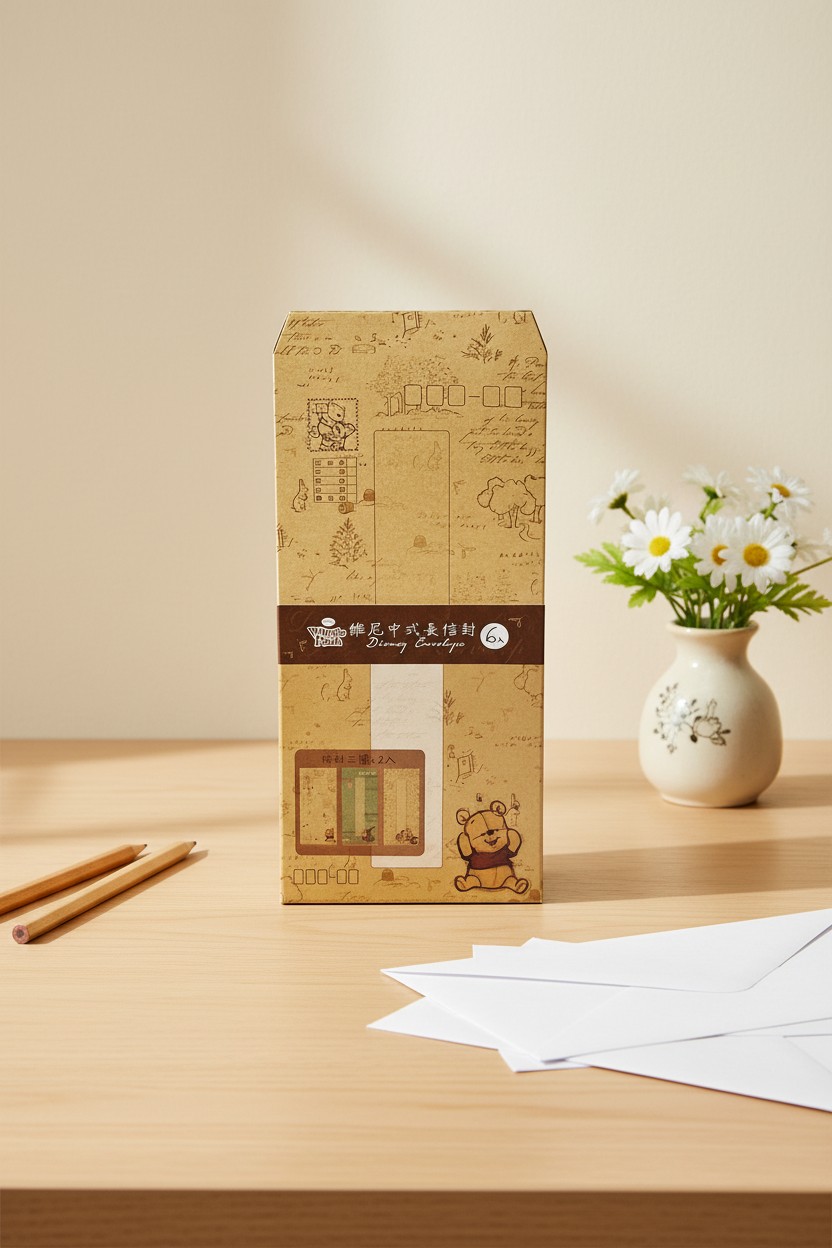 中式長信封 Winnie the Pooh 維尼熊 (DPEA-21)