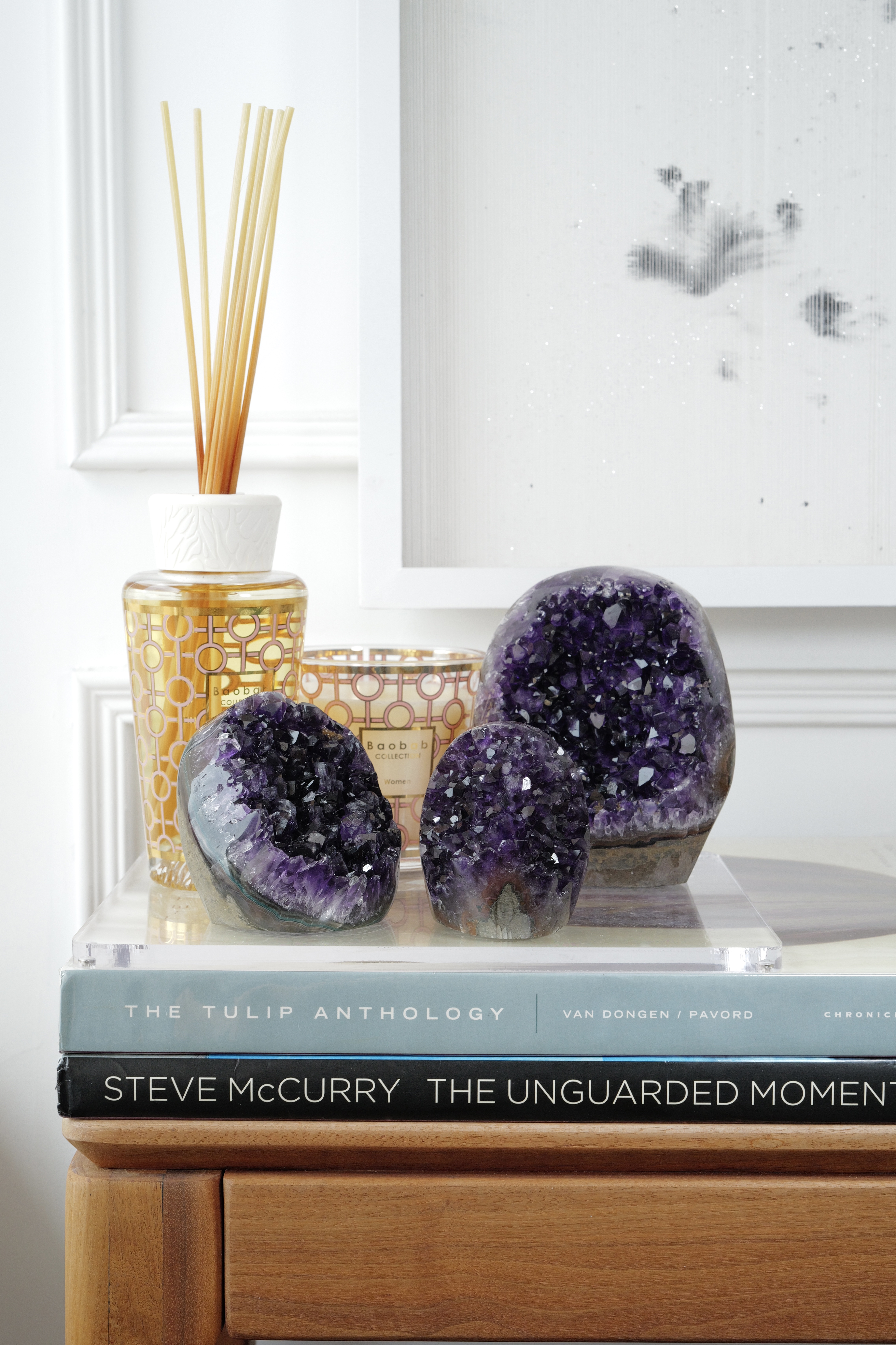 ༒ Uruguay 頂級帝王紫 1.4kg+瑪瑙晶牙背共生軟糖紫晶鎮༒ AM3008C31G1Asm-RA28*16JT