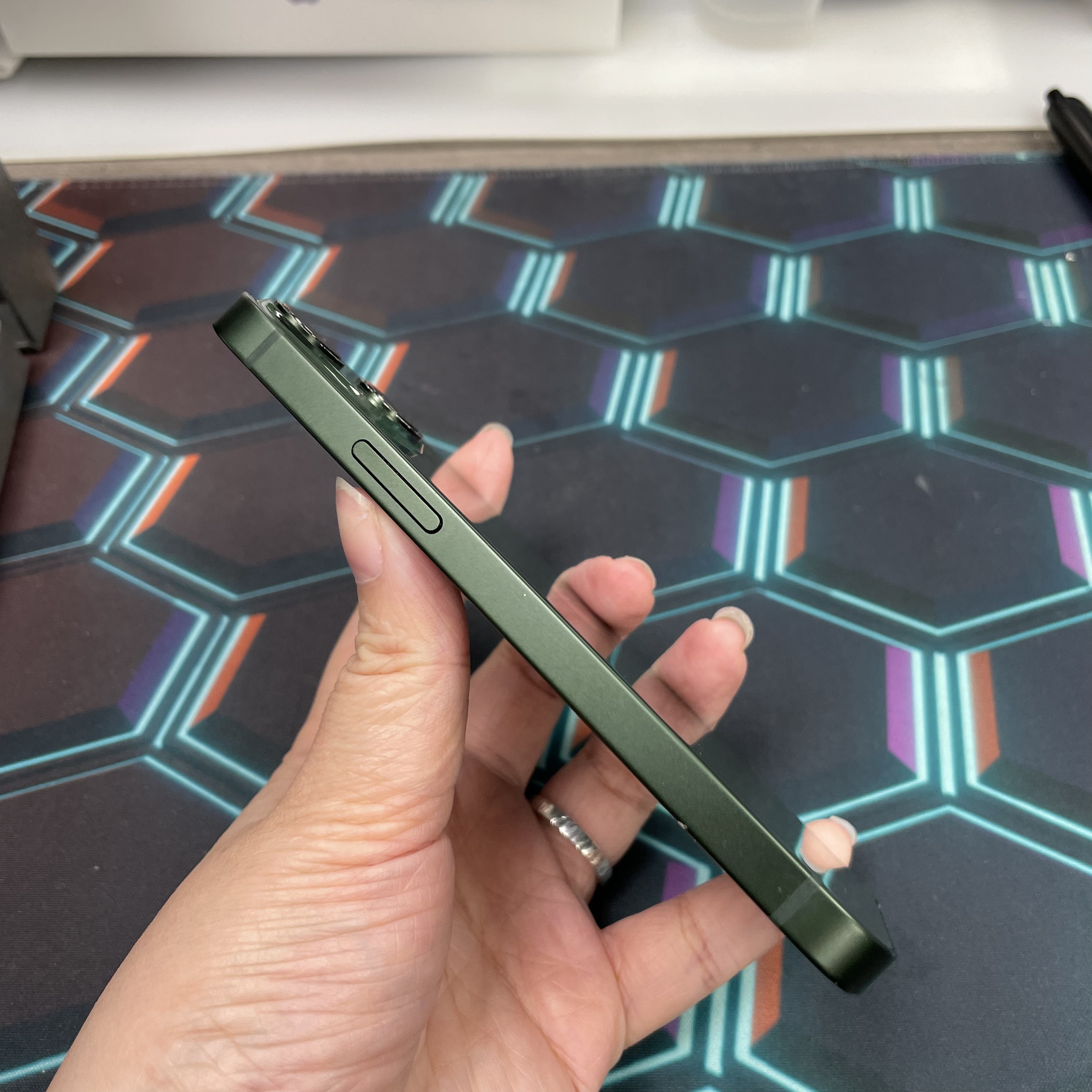 *7905 13 mini 勁靚機 256GB 電75 綠色 green