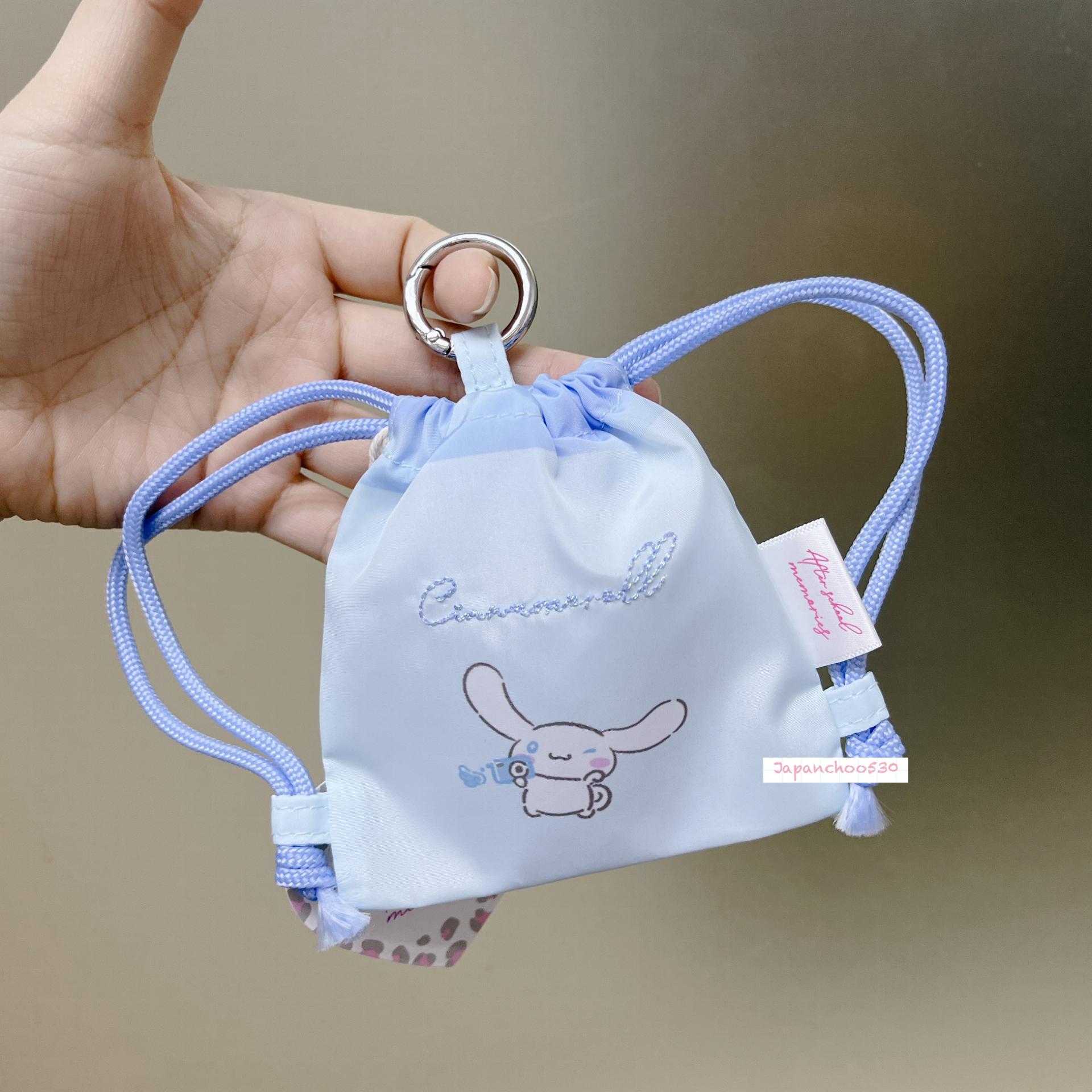 日本預訂📍日本Sanrio After school memories系列 - 背囊仔造型索繩袋吊飾