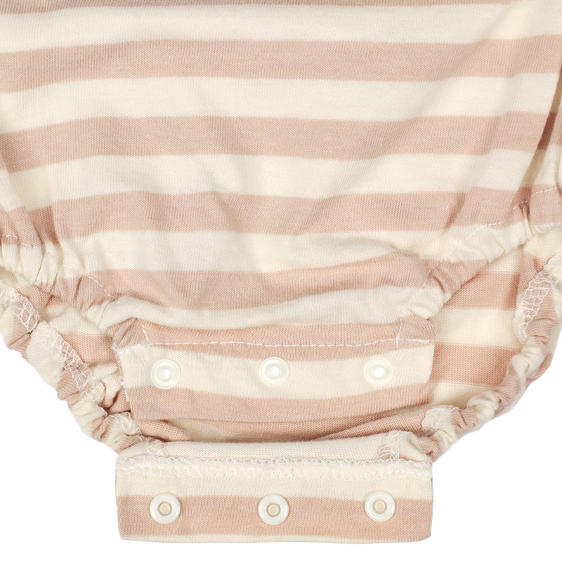 🇯🇵預訂 日本直送🇯🇵Winnie the pooh小熊維尼貼花條紋短袖包屁衣