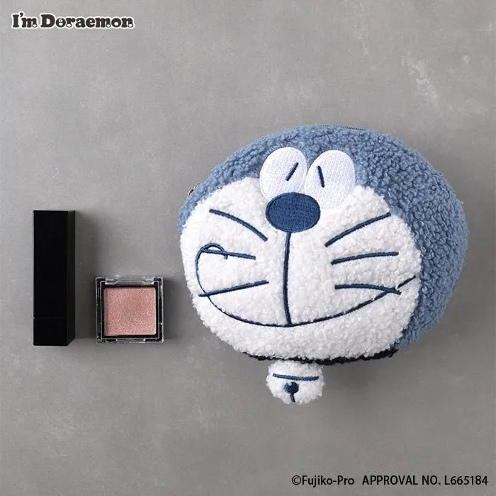 [現貨] 多啦A夢Pouch 拉鏈袋 公仔毛絨款