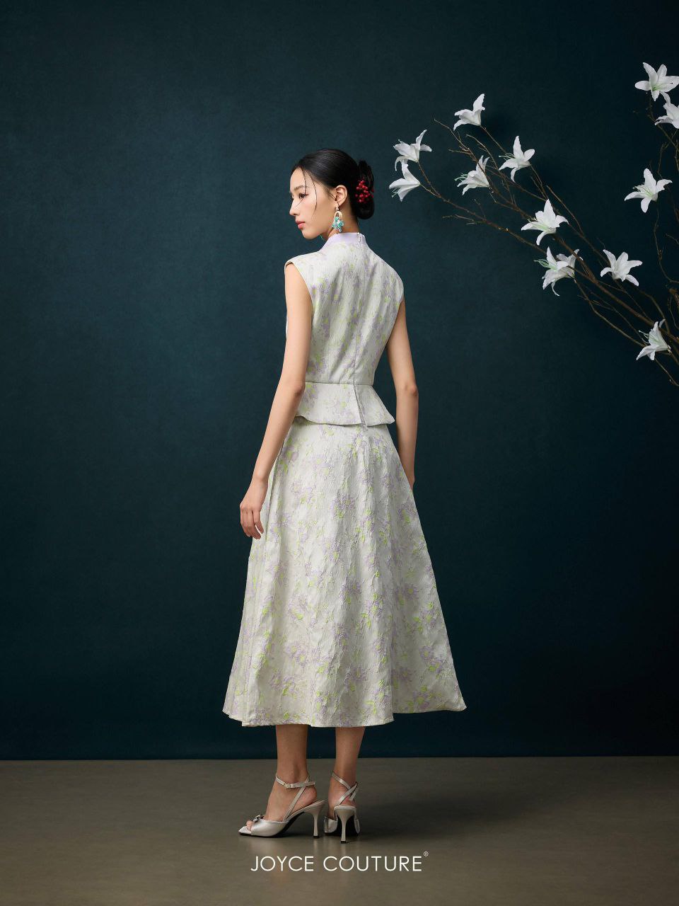 Cut in连身裙 D0372