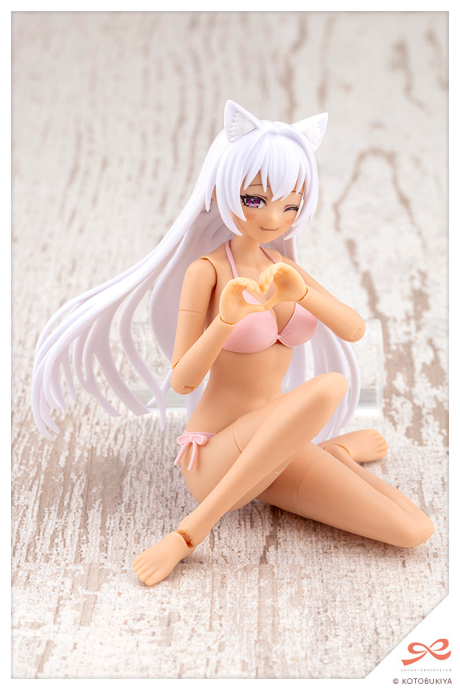 (預訂訂金 $100) (總價 $323) (壽屋店舖限定) 壽屋 Kotobukiya 創彩少女庭園 獸耳艾米莉塔【泳裝】夢幻風格 黃昏貓貓 模型 (行版) (KO09593) Dreaming Styletwilight Cat