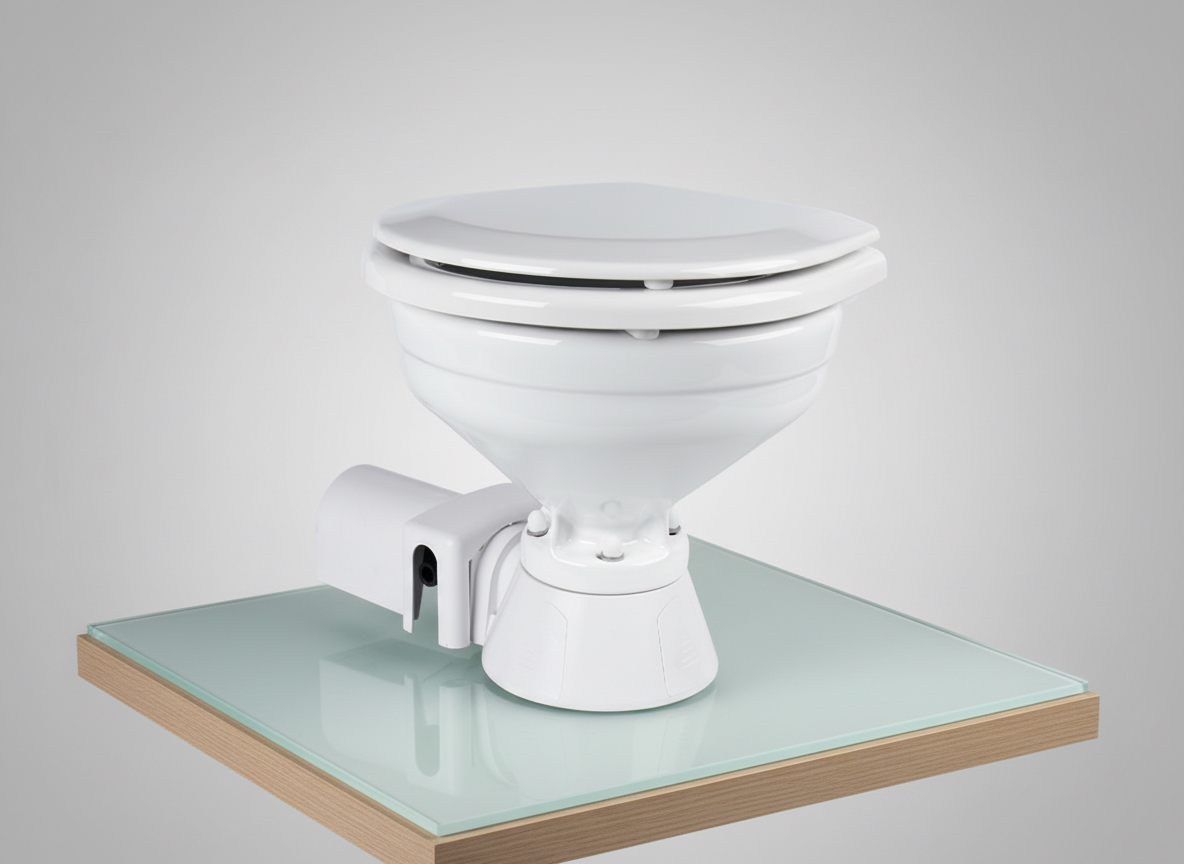 Seaflo Marine Electric Marine Toilet Compact Bowl