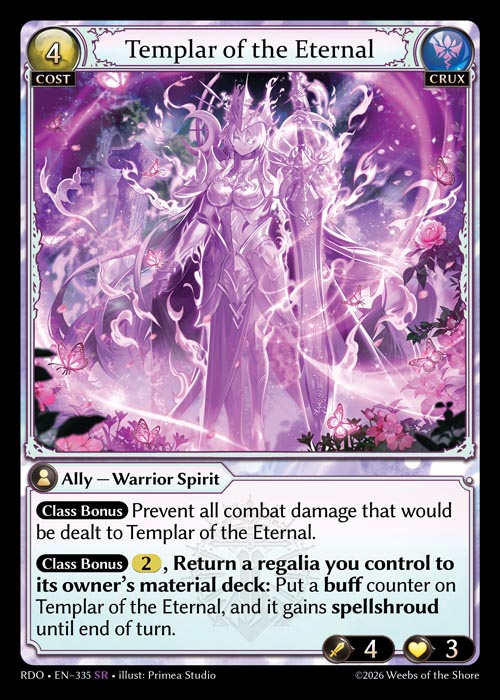 Templar of the Eternal / RDO-335 (SR)