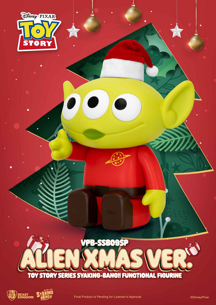 📦訂購 台灣代購 Disney 迪士尼 Toy Story 反斗奇兵 三眼仔 (聖誕版) SYAKING 存錢筒 錢罌 Coin Bank