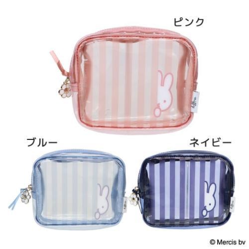 MIFFY 直紋小型化妝包 - 04260234