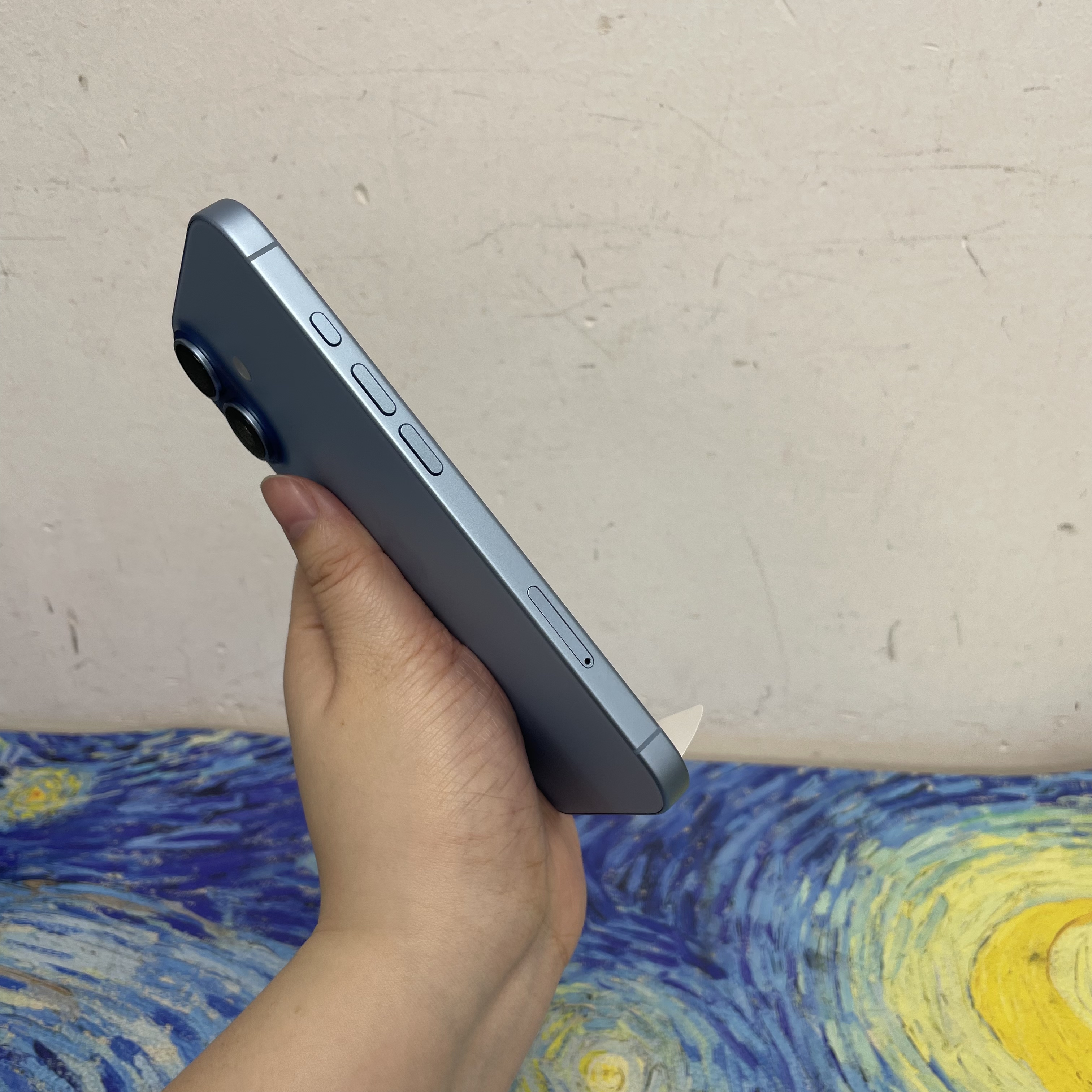 *5896 17 全新機 256GB 電100 藍色 blue