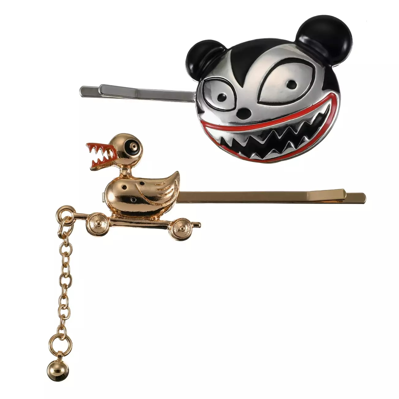 🌸 【預訂】Vampire Teddy & Killer Duck Hairpin Set - Fashion Collection - 2026 TIM BURTON'S THE NIGHTMARE BEFORE CHRISTMAS