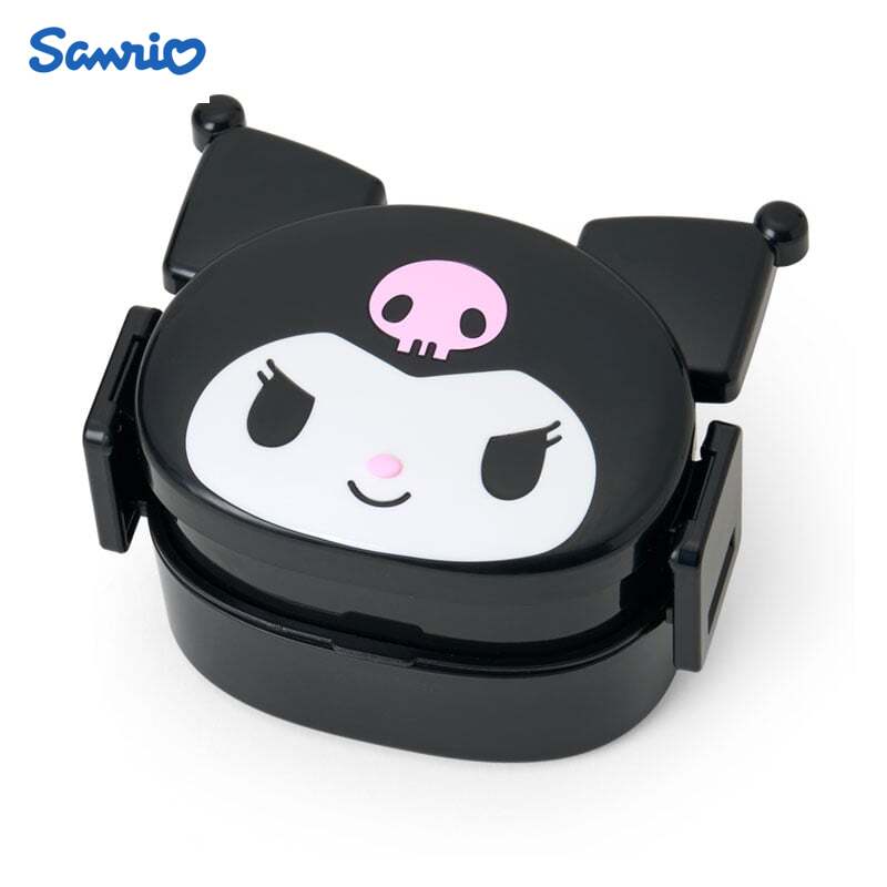 🆕【⭐訂購⭐】🌀 🇯🇵 日本直送 #Sanrio 臉形狀 雙層午餐盒［3款選］🌀 [ELCD-0185][260420]