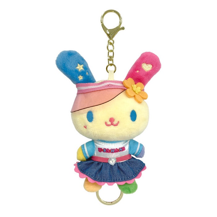 現貨｜Sanrio Usahana 彩耳兔 運動造型 日版 毛公仔 吊飾 掛件 (US15-01)