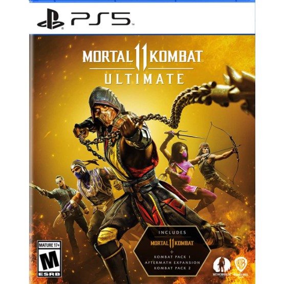 (🔥FLASH SALE🔥) Mortal Kombat 11 Ultimate (PS4 & PS5) Activated Digital Download