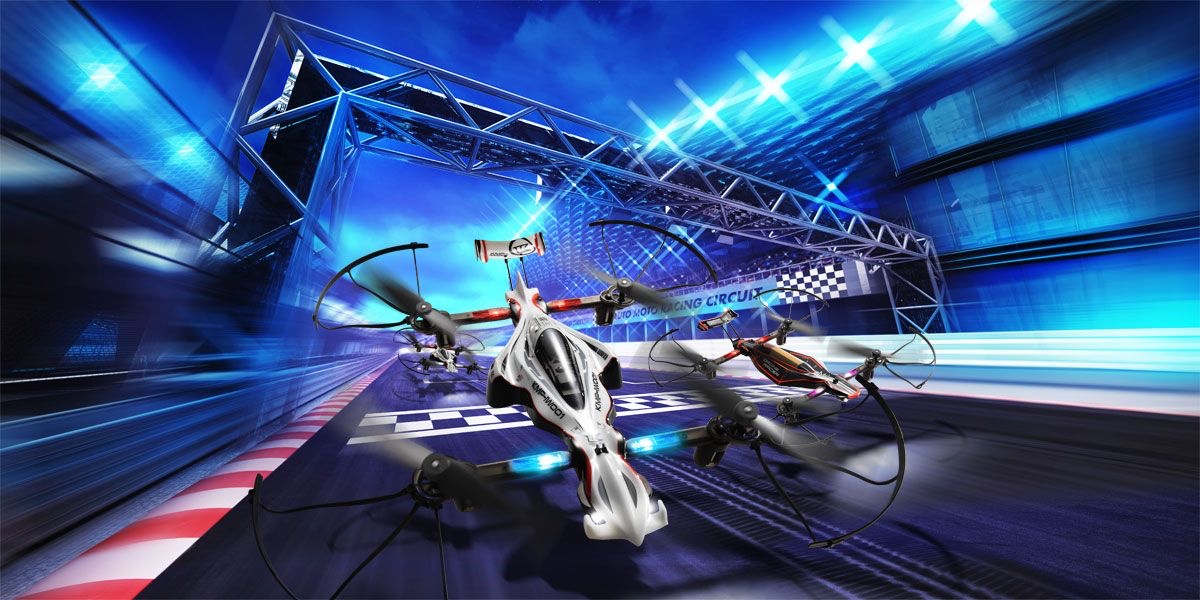 Kyosho DRONE RACER ZEPHYR Force Black Readyset RTF 20572BK