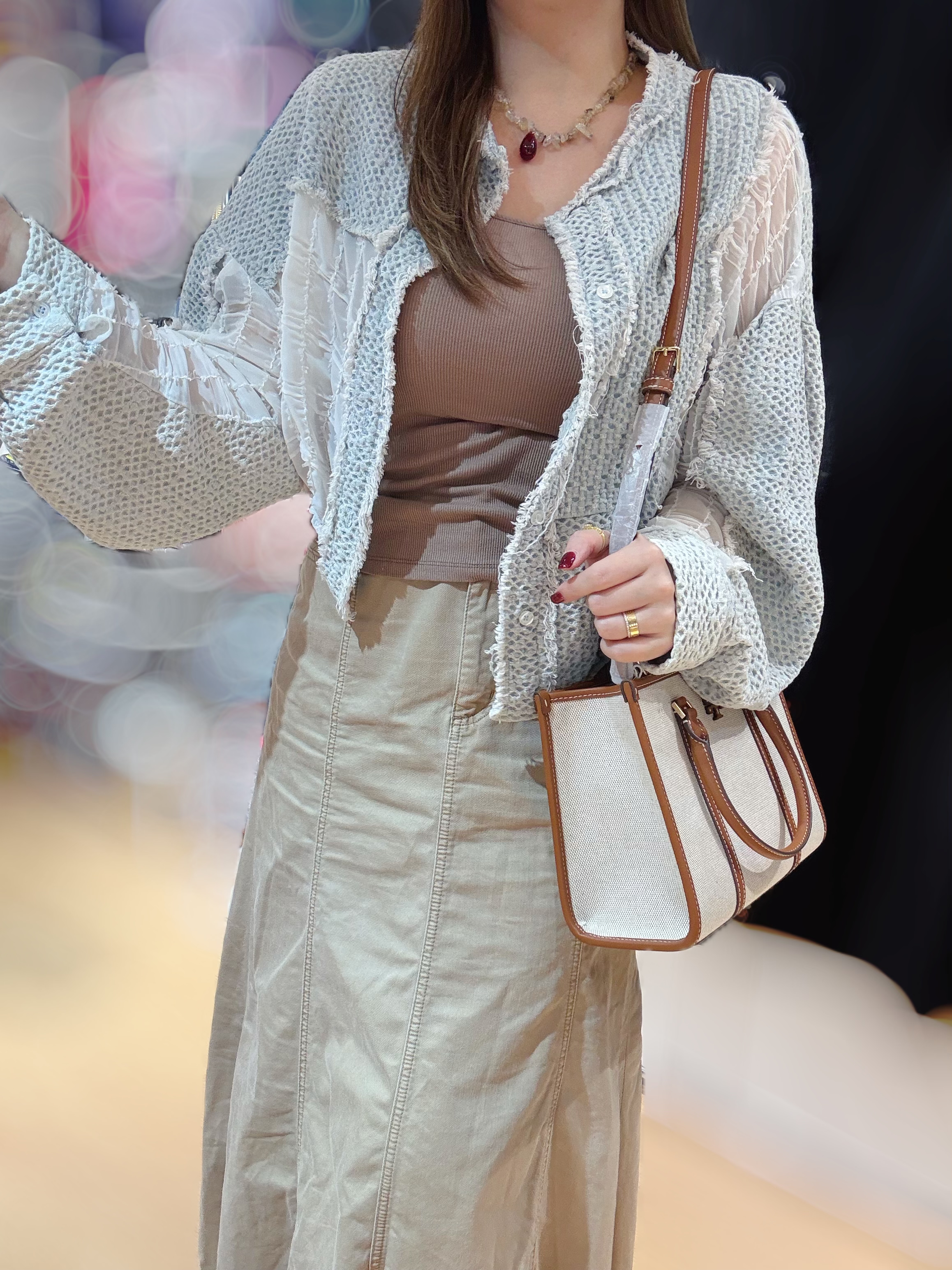 Tory burch Blake canvas tote S 