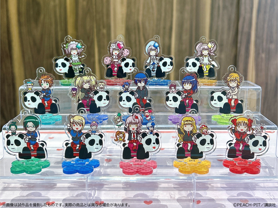 《Pre-Order》Mini Character Stand Keychain｜守護甜心Shugo Chara! X 淺草花屋敷 事後通販 (26SC112-P)