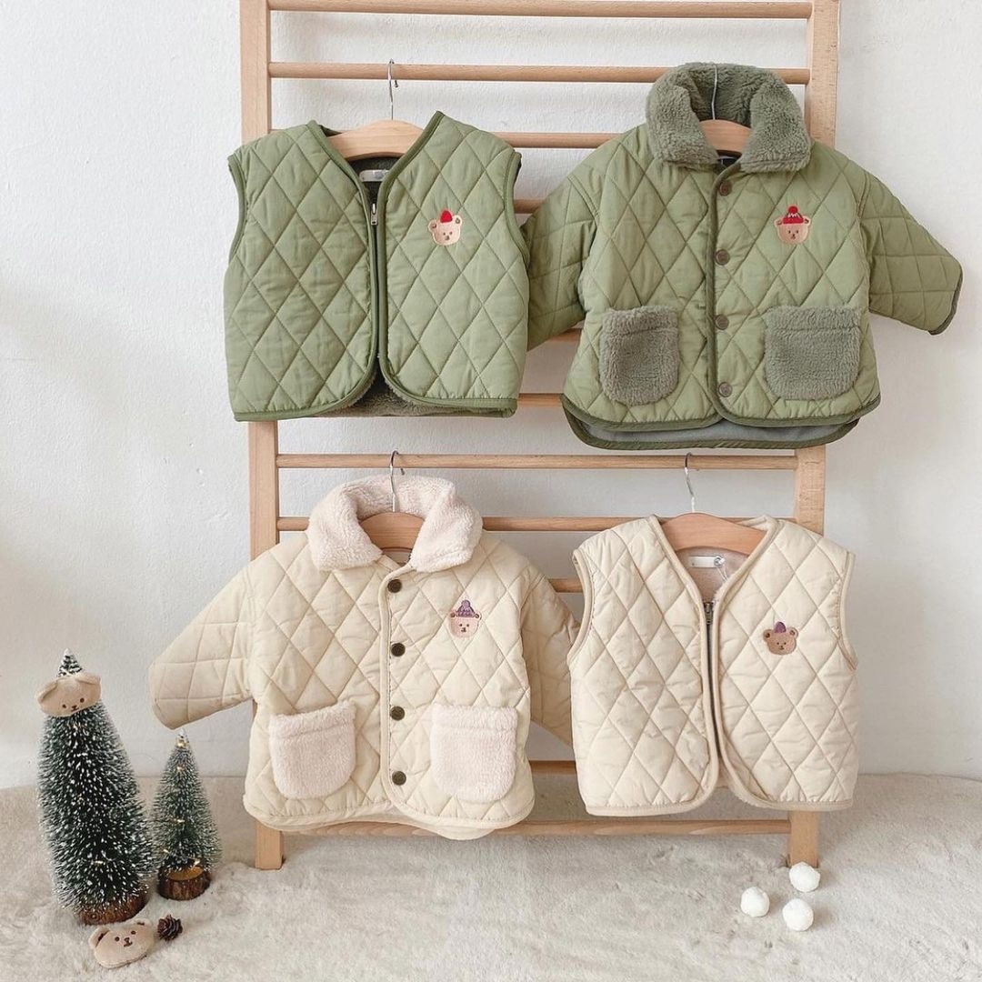 Diamond Bear Jacket(Green M)