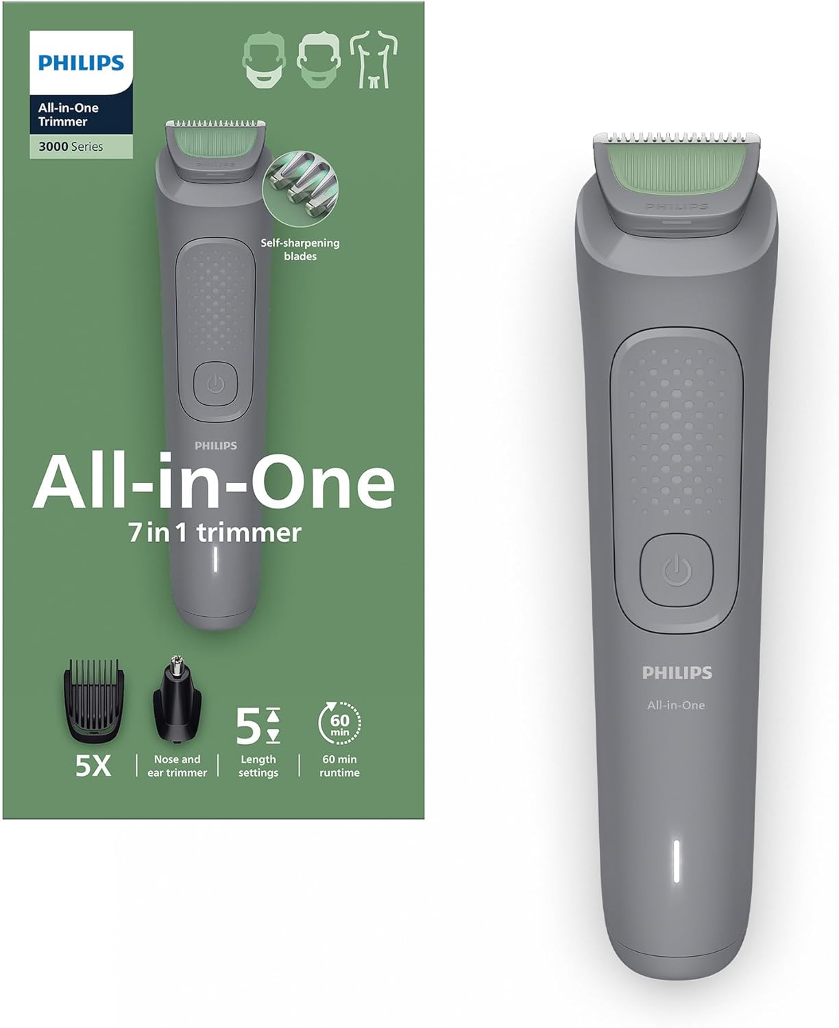 Philips  All-in-One 3000 Series Multi-Grooming Body Trimmer  MG3911/15