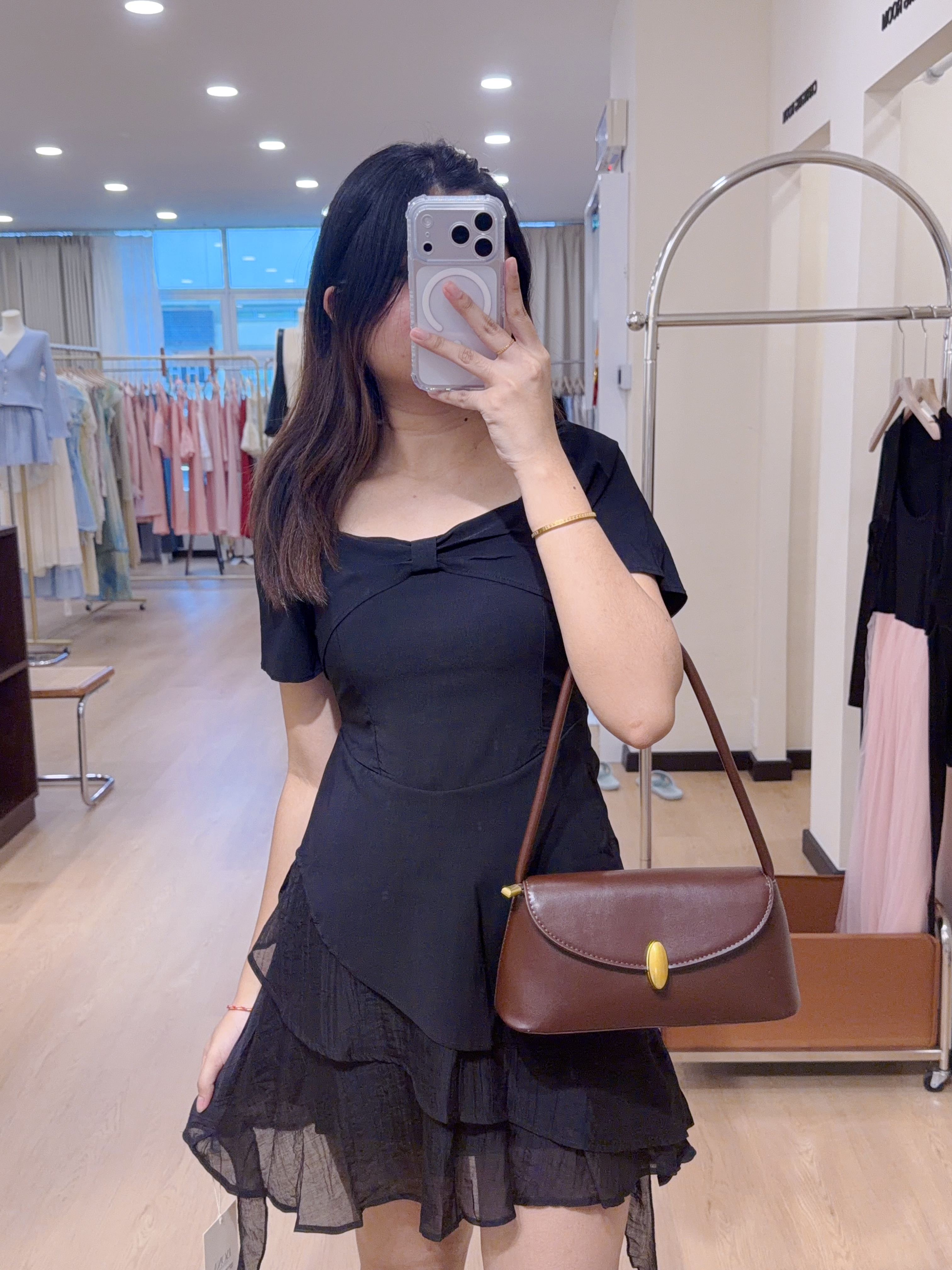 2856法式设计感连身裙