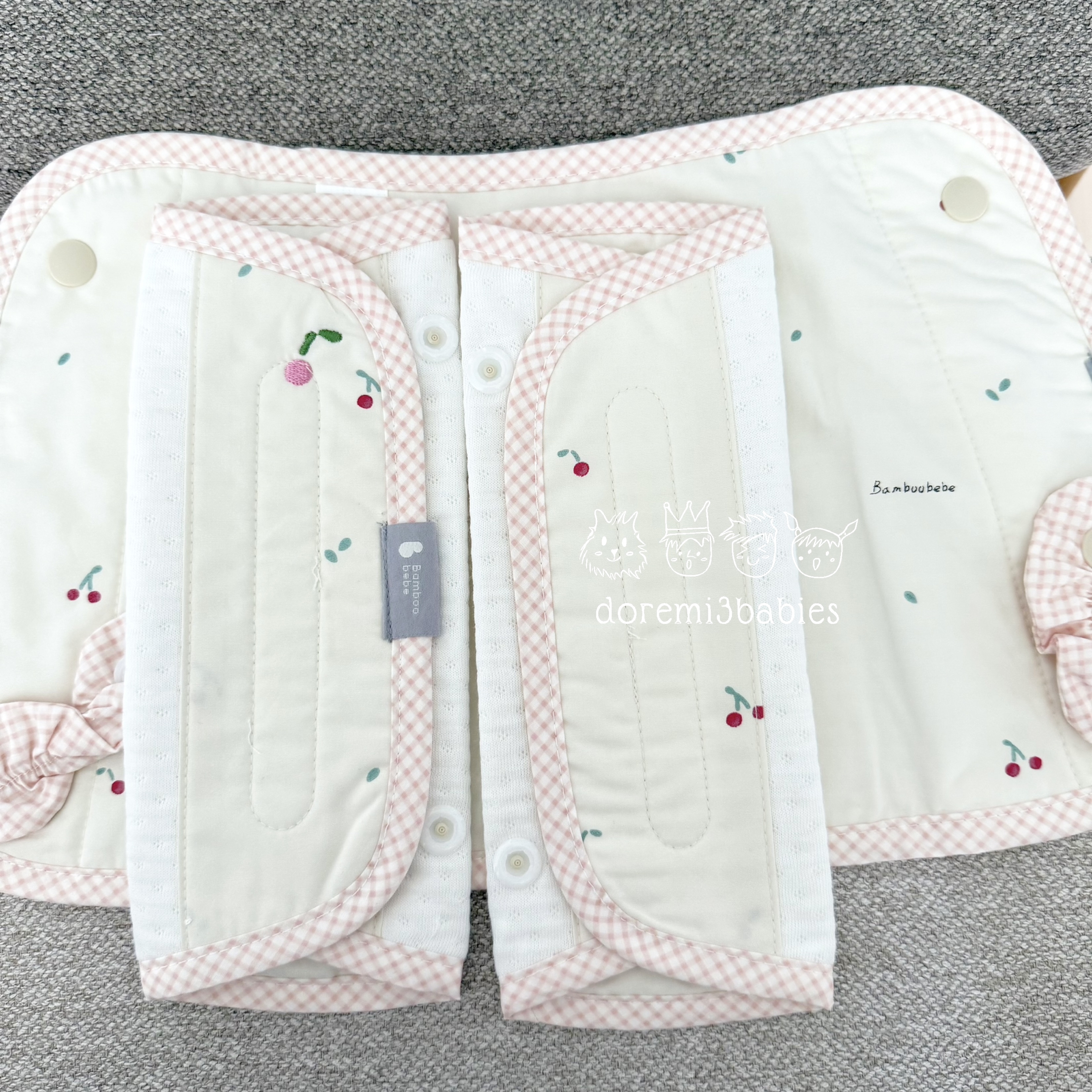Bamboo Bebe 竹纖維咬咬巾+胸口巾