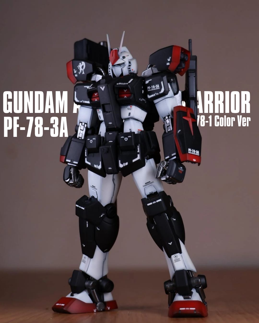 MG 1/100 Gundam Amazing Red Warrior (RX-78-1 配色) 模型改色成品