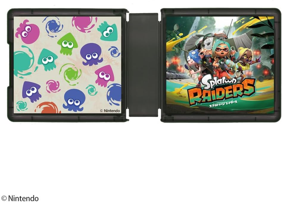 【預售 23/7】SW2 MAXGAMES 24卡匣收納盒 (噴漆少女 塗擊隊) / Game Card Case 24 (Splatoon Raiders) SW2-0388
