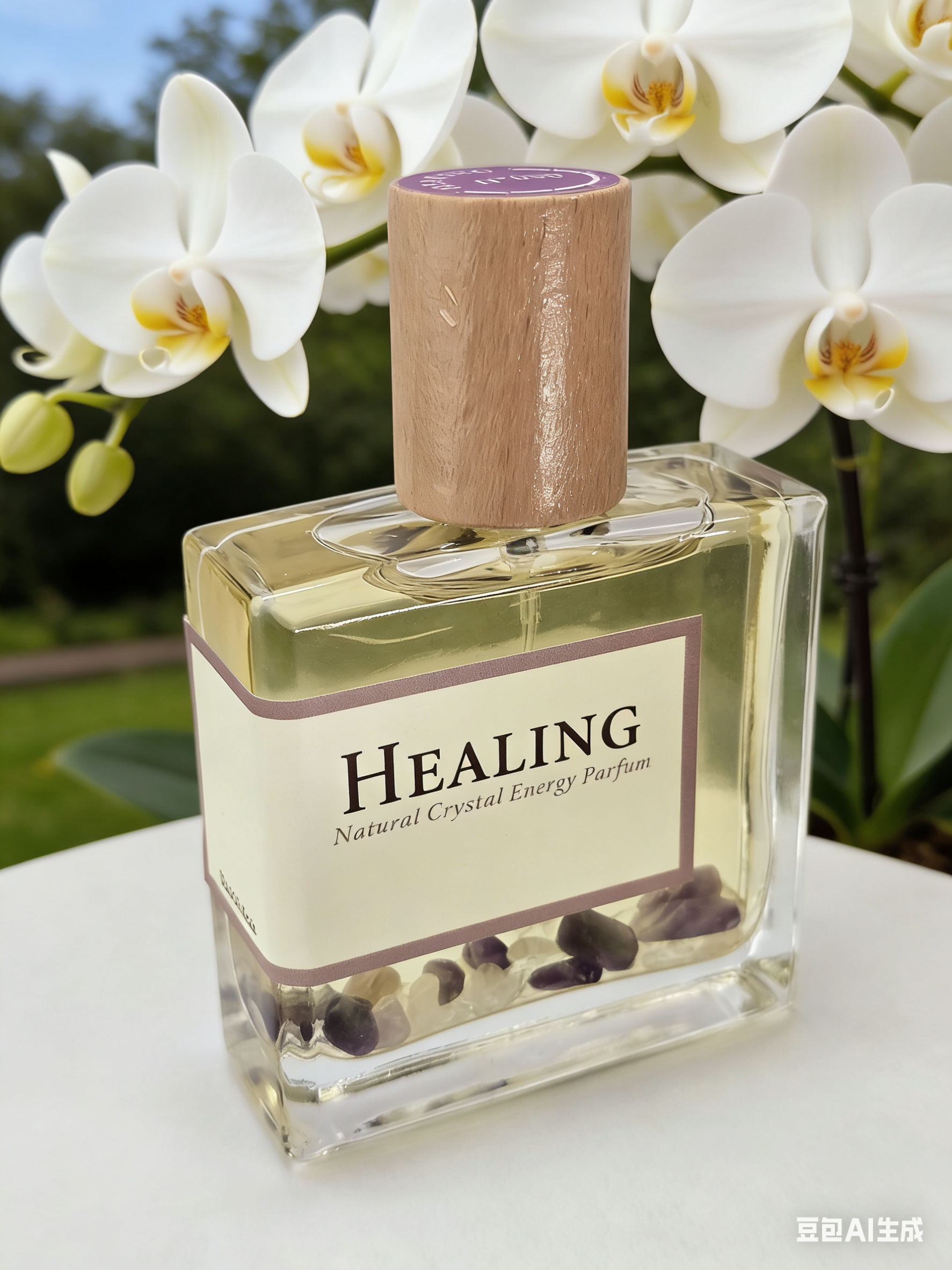 現貨 Healing No.008 白蘭花味手工製作天然水晶能量香水