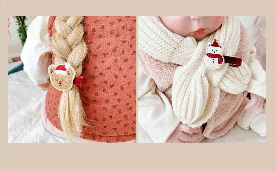 Dottodot 聖誕髮夾三件套