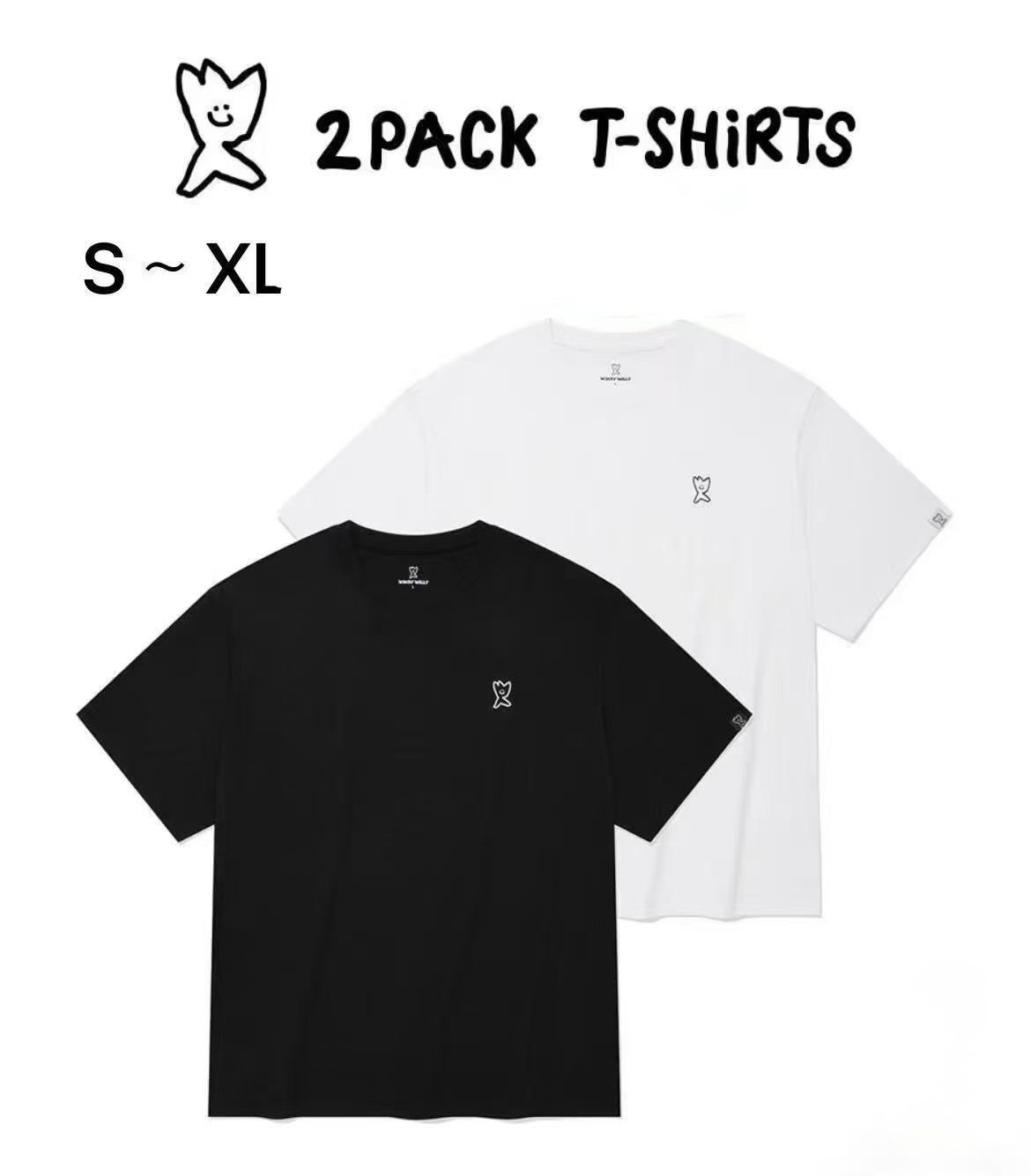 🇰🇷韓國Wacky Willy小火人短袖Tee （一套兩件）