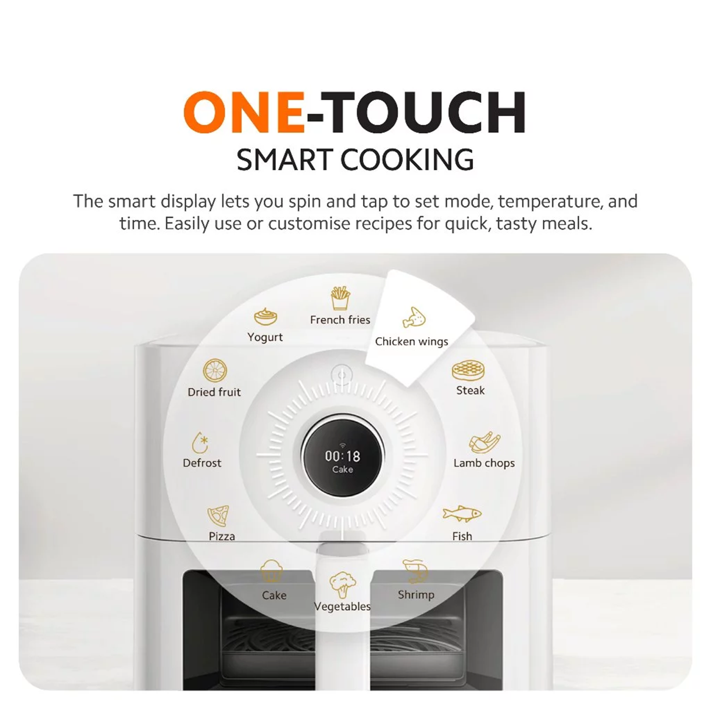 Xiaomi 5.5L Smart Air Fryer Visual Window (BHR8239GB)
