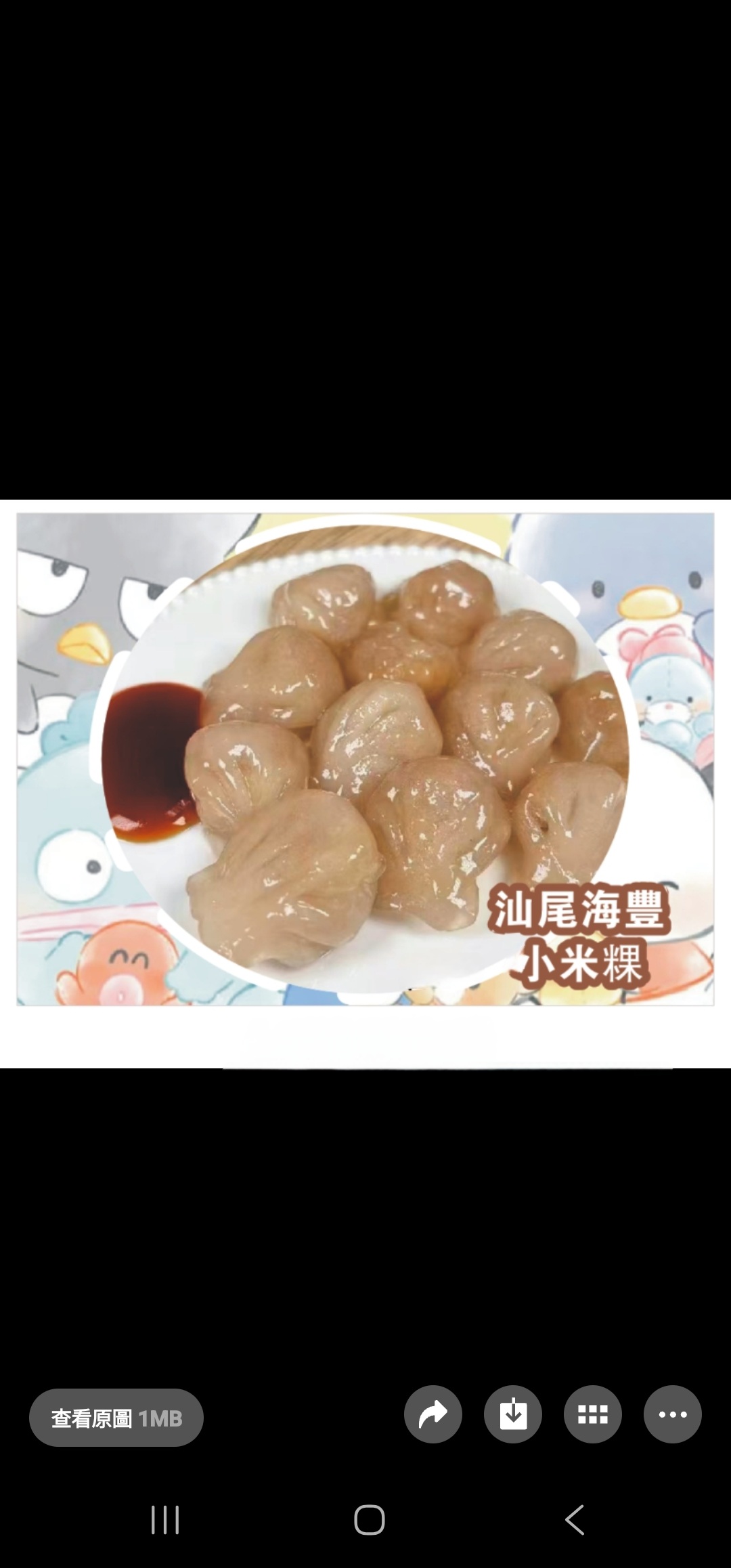 *** Lara-Lara 自家品牌每日用心新鮮製作汕尾海豐小米粿1包500克