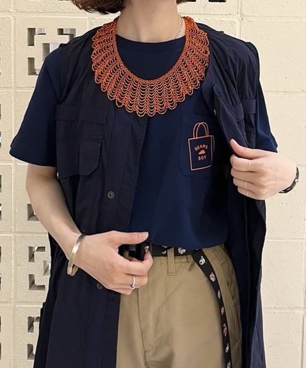 日本BEAMS BOY POCKET TEE