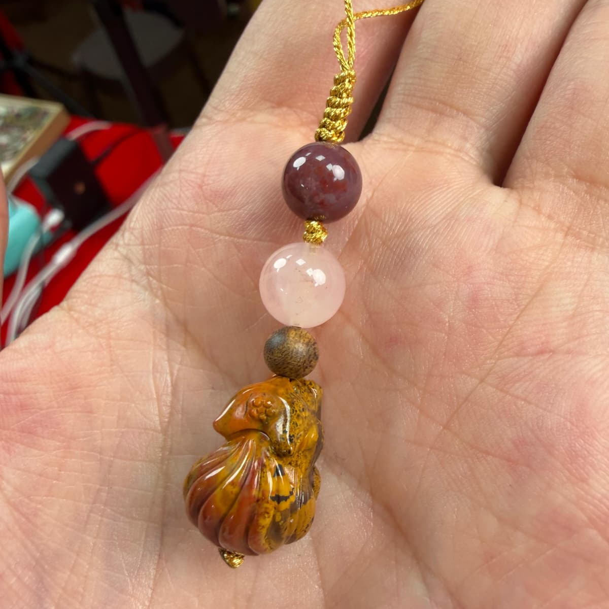 JP2103 EH1583 金身鳳九掛件