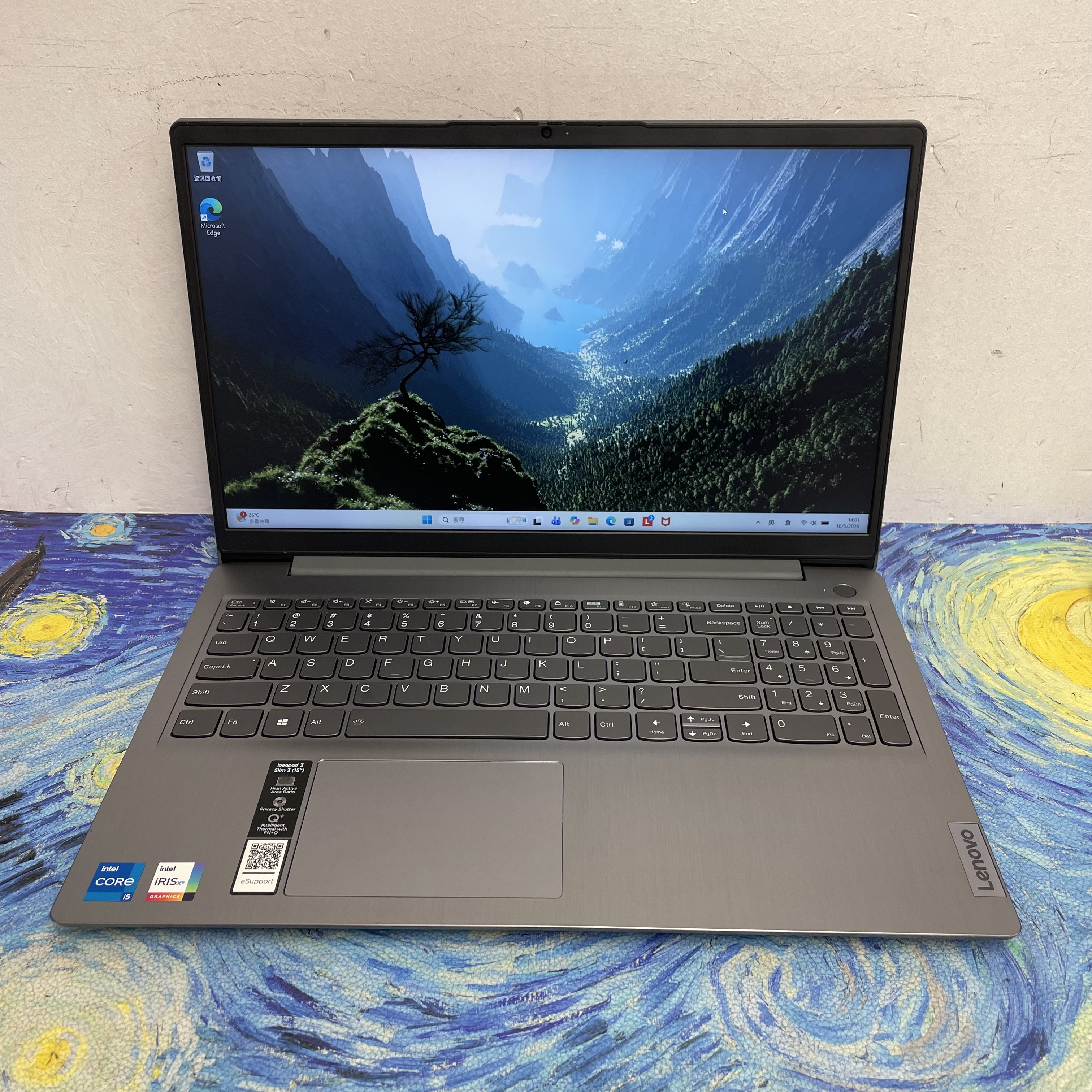 #5090 Lenovo ideapad 3/i5-1135G7/12GB Ram/512GB SSD/1080p/四邊窄邊框/ Notebook / Laptop / Gaming/ 文書機 / 輕薄 /  PC / YouTube / Netflix/ Win11 / Office / Work / Zoom