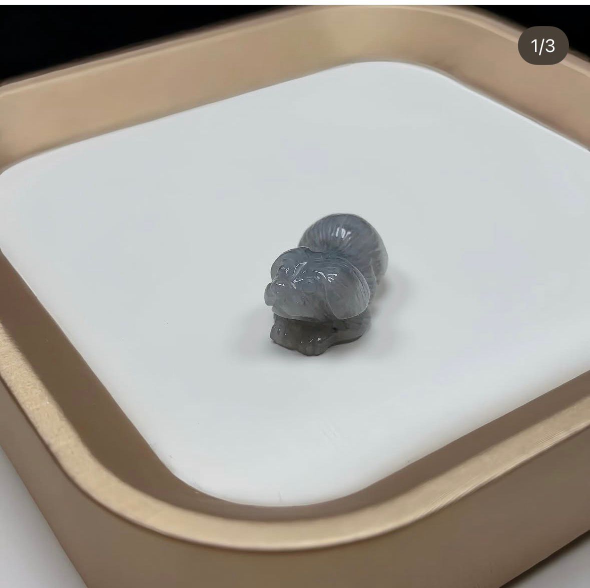 冰烏雞翡翠小狗