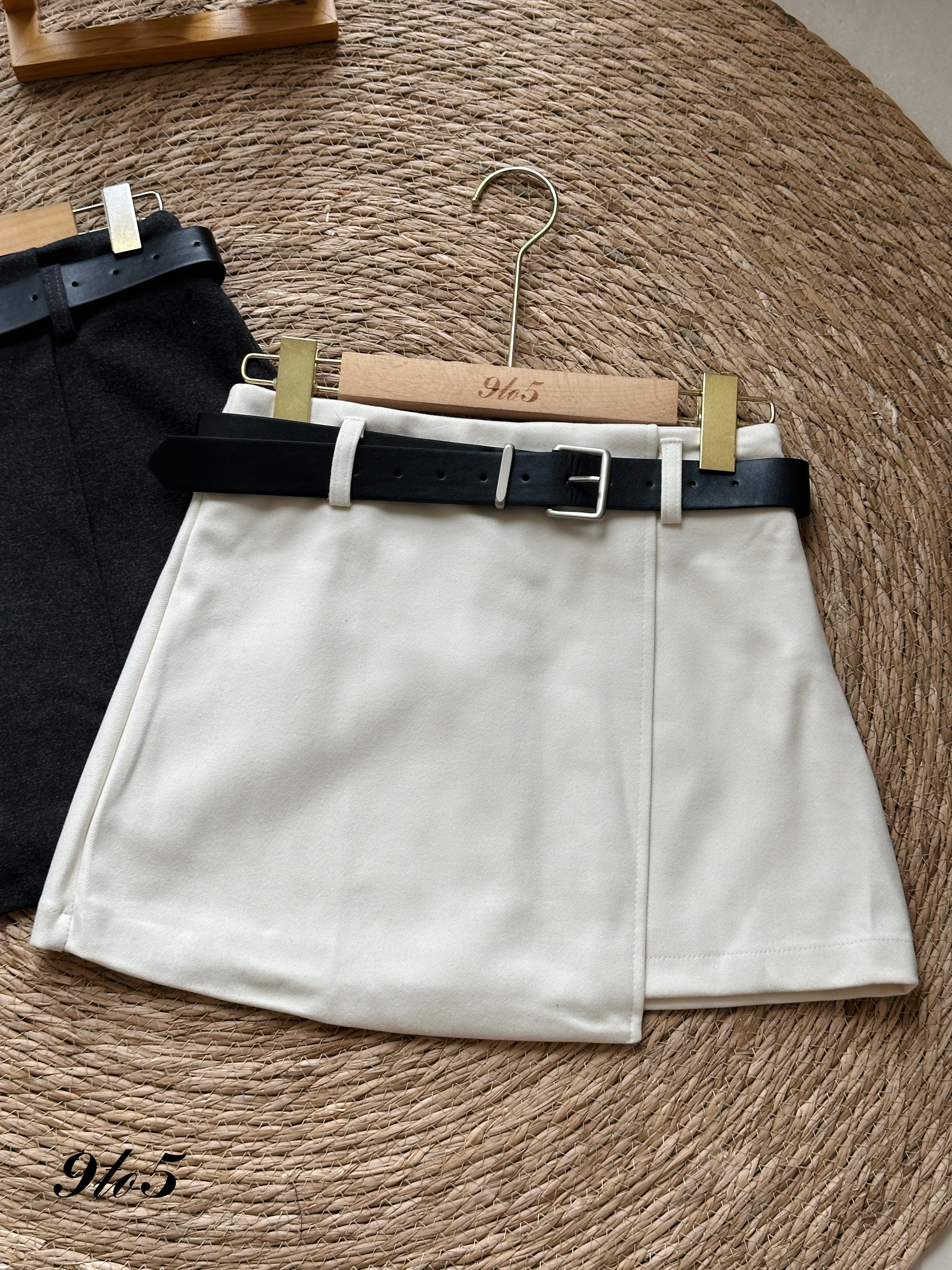 S1786 A Line Short Skirt - 3 Colors