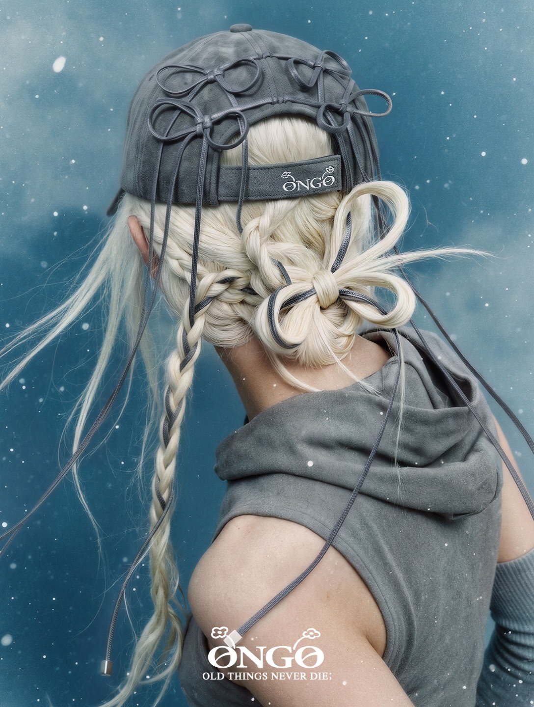 Suede Quad Ribbon Knot Cap (2026 Ver.)｜온고 ONGO old things never die【預購】