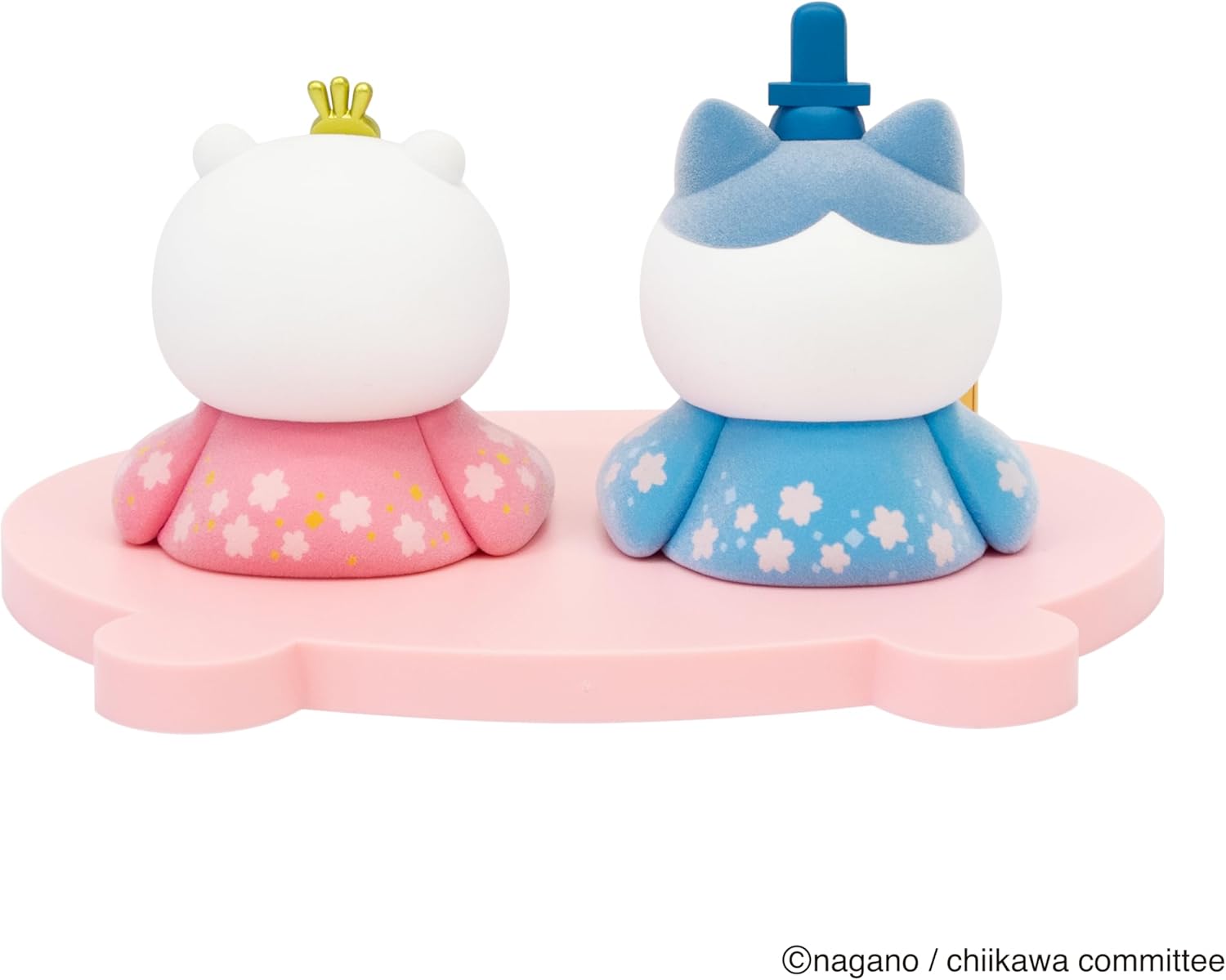 日本直送 Chiikawa 千川 & 小八 迷你雛人偶