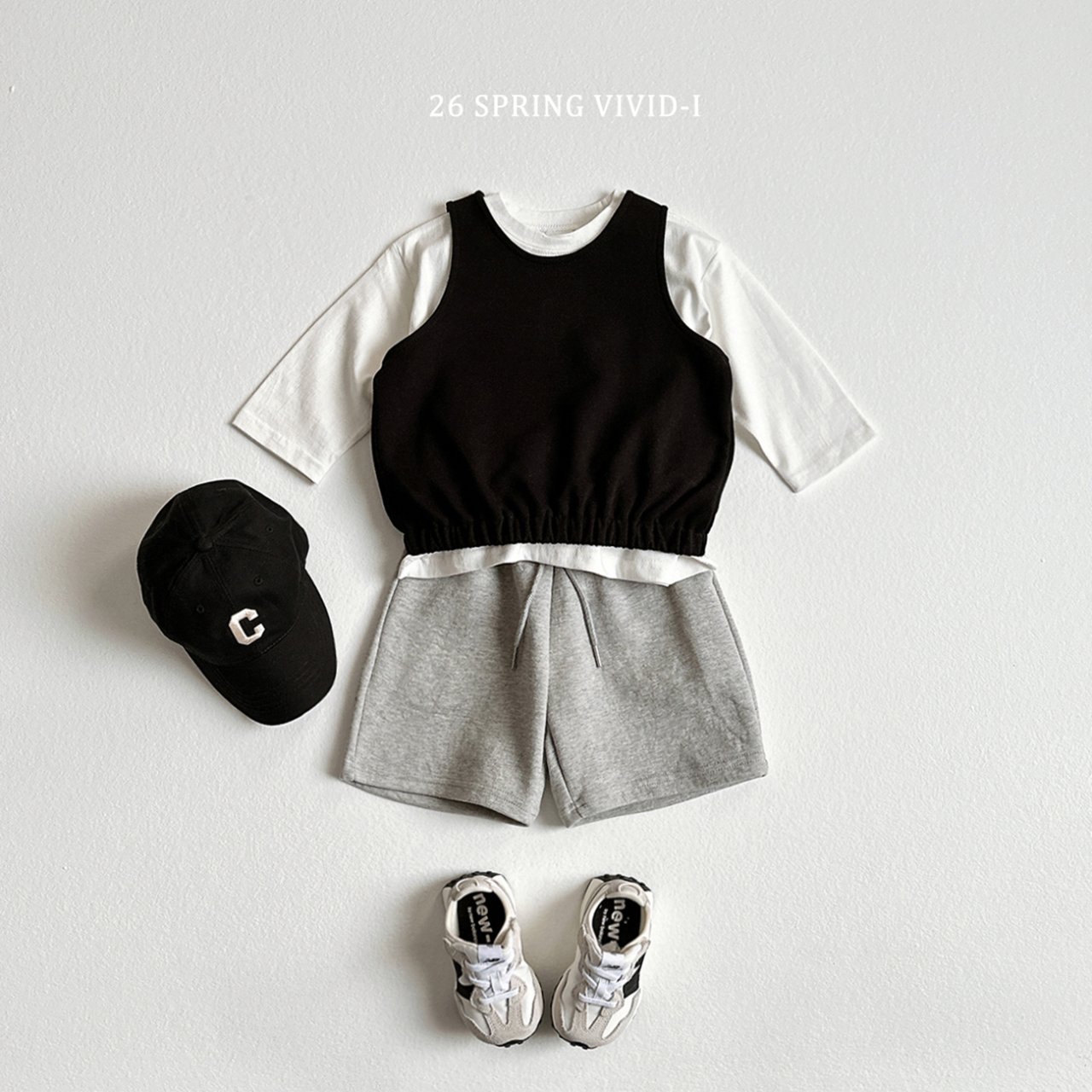 🌸預訂 韓國直送🌸🇰🇷VIVIDI四色基本款綁帶運動短褲