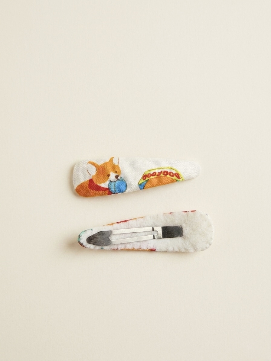 汪星人萌趣水滴夾（6cm）