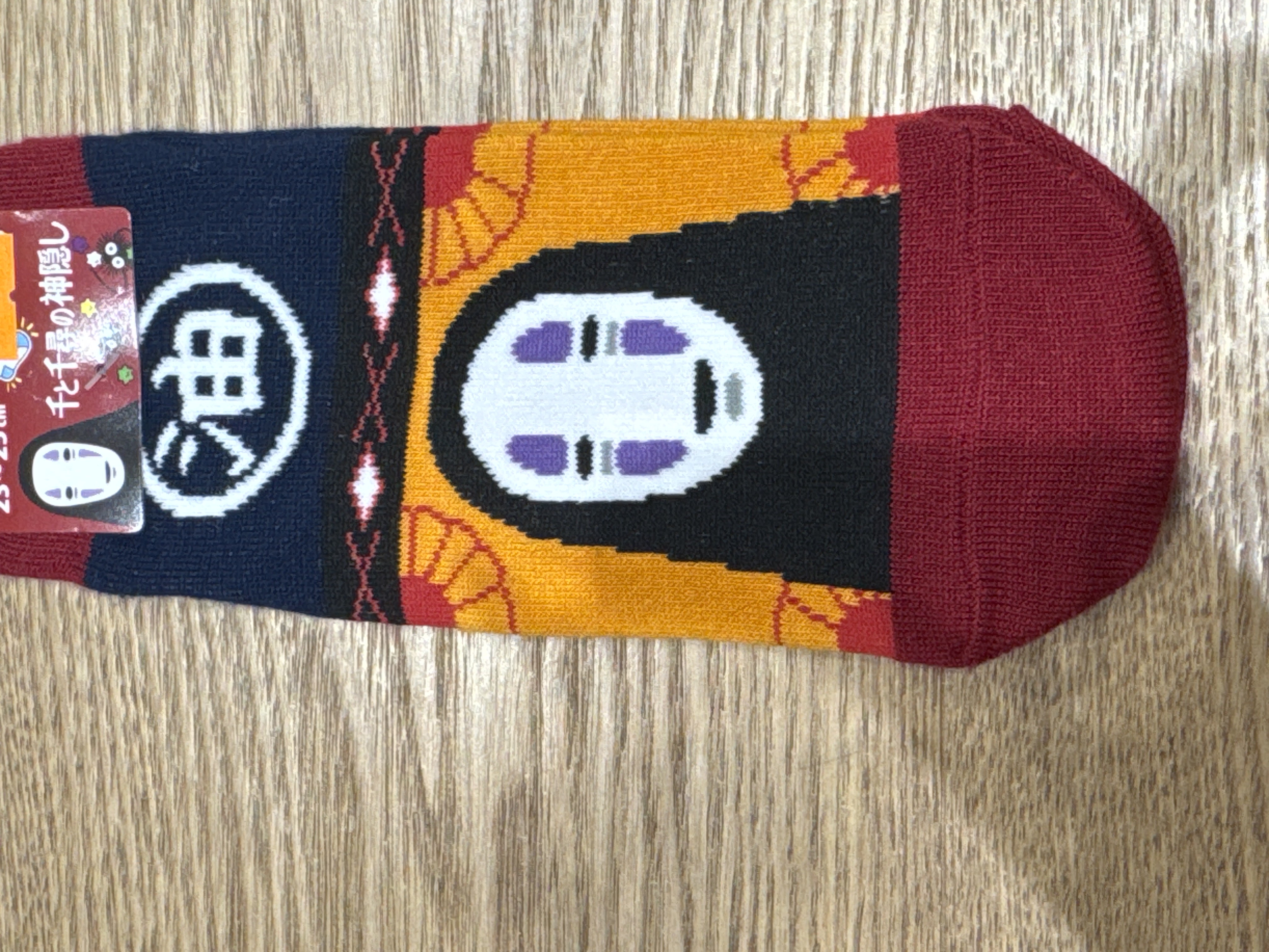 宮崎駿-無面男 襪