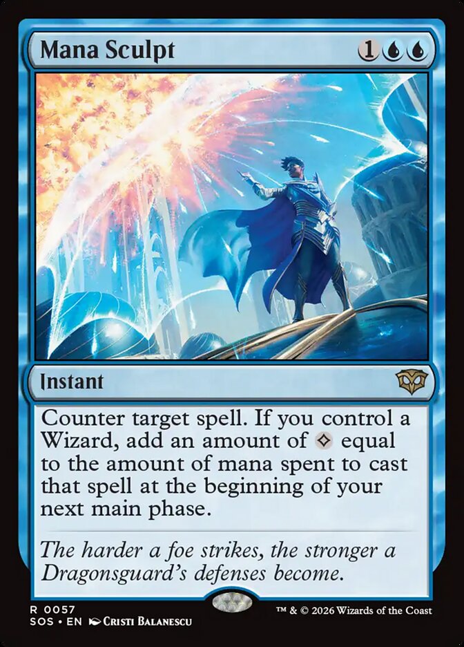 [EN] [Foil] Mana Sculpt [SOS-057] R