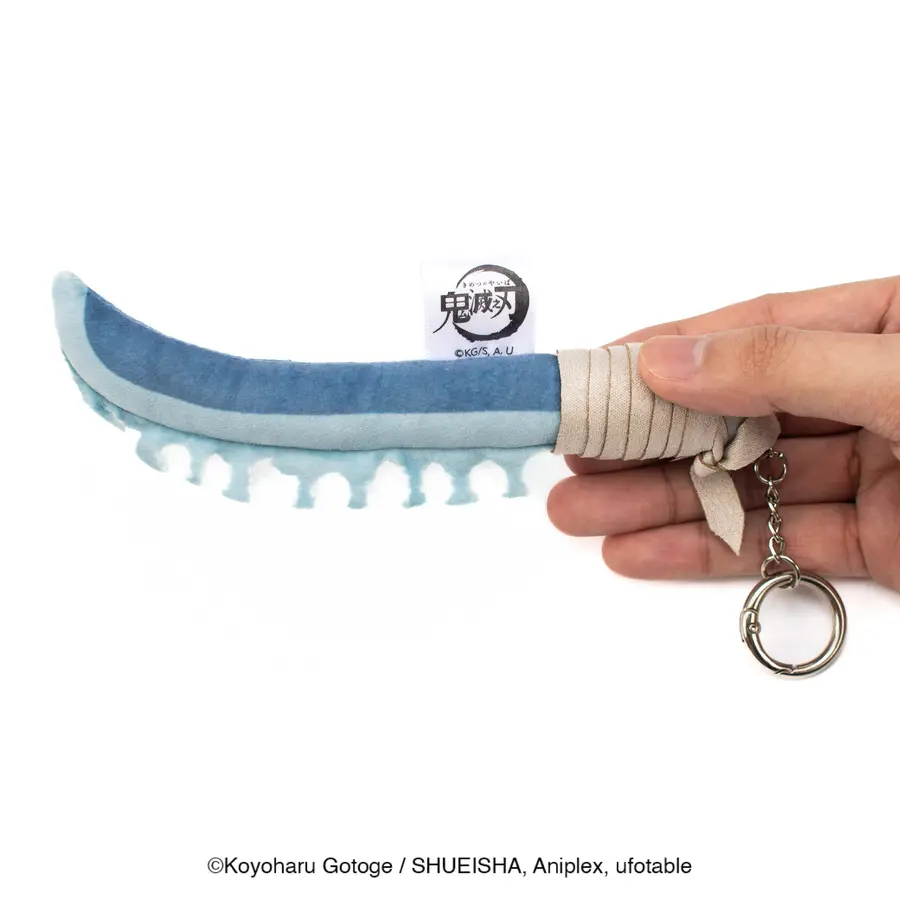 📦訂購 台灣限定 鬼滅之刃 嘴平伊之助 絨毛日輪刀吊飾