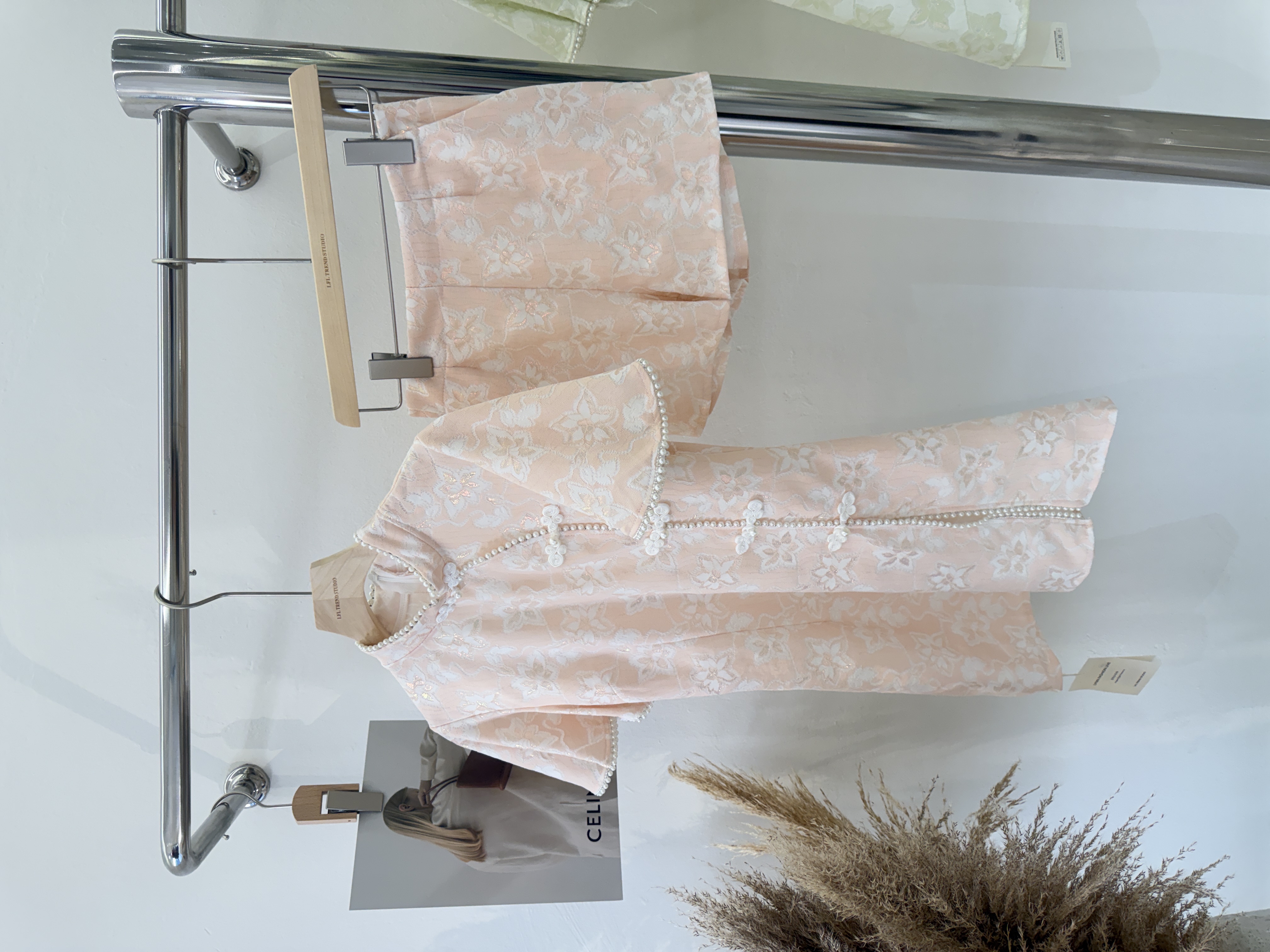 6618 蕾丝国风两件套