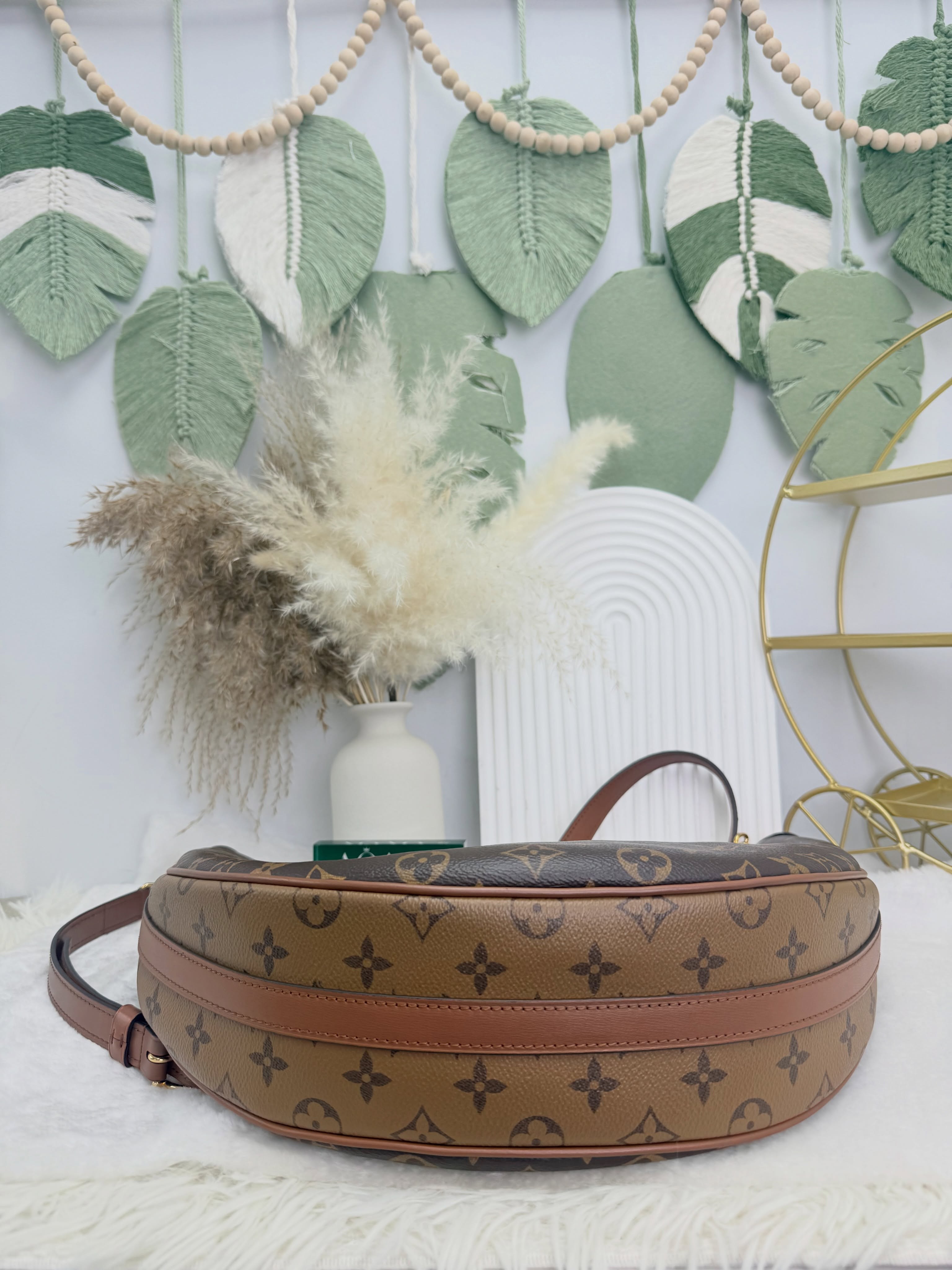 LV👜 PRE OWNED 🛍️🤎Loop Hobo大月亮包 有塵袋 晶片款🌙