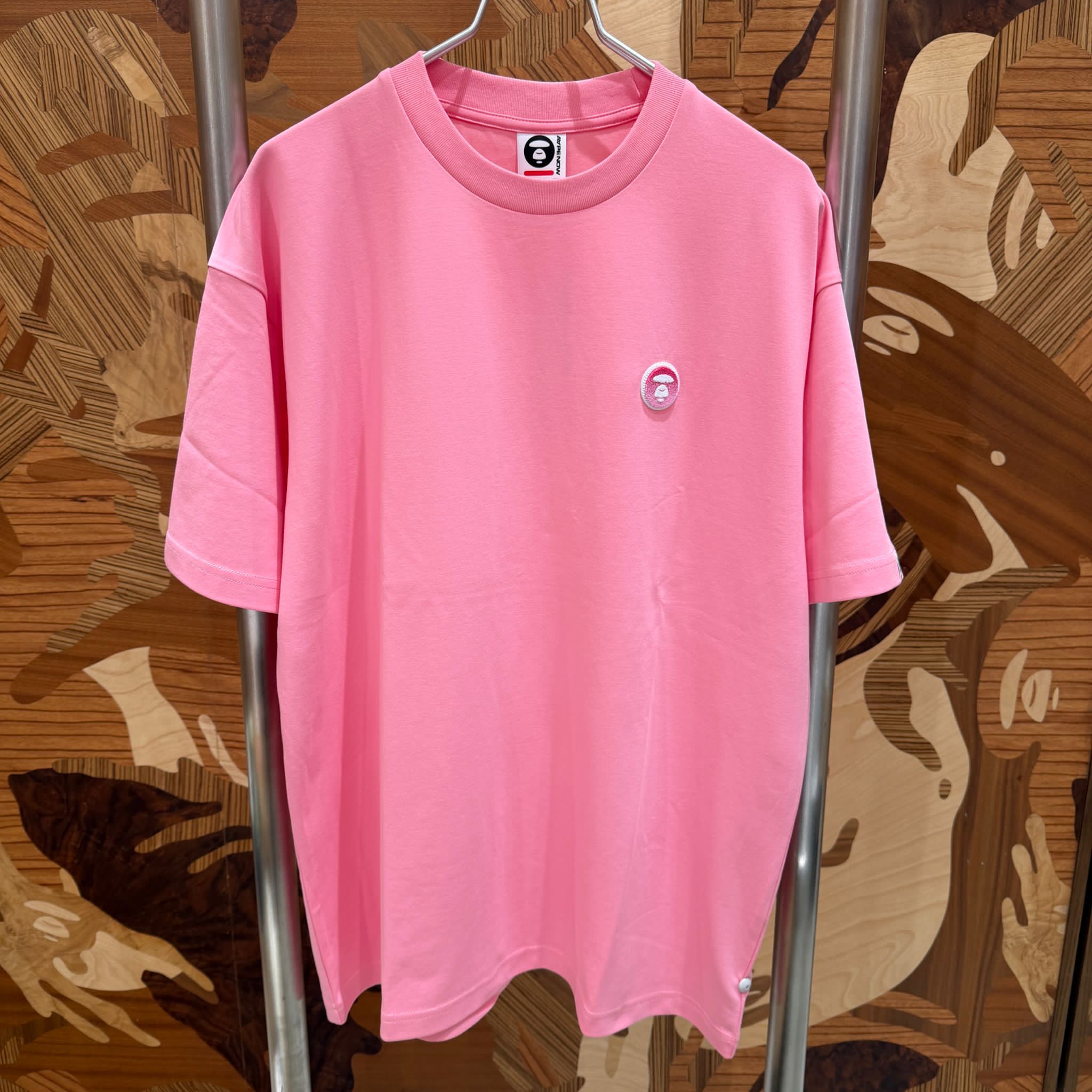 AAPE Relaxed fit AAPENOW moonface tee (1924) 寬鬆版