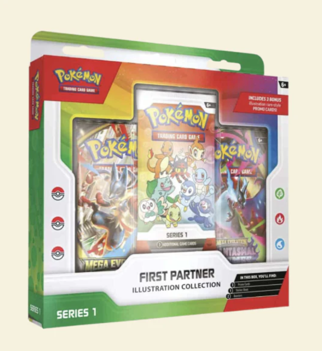 Pokemon TCG First Partner Illustration Collection Series 1
