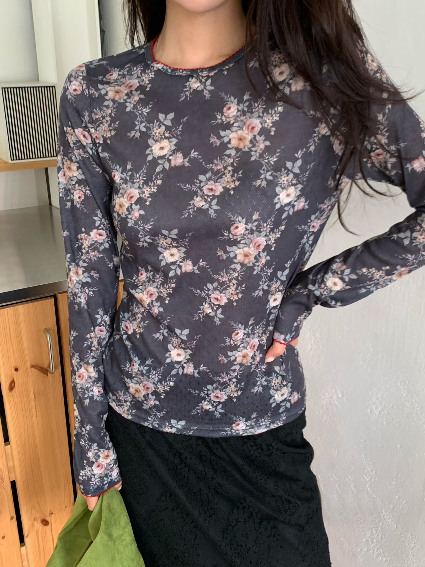 Vintage flower tee