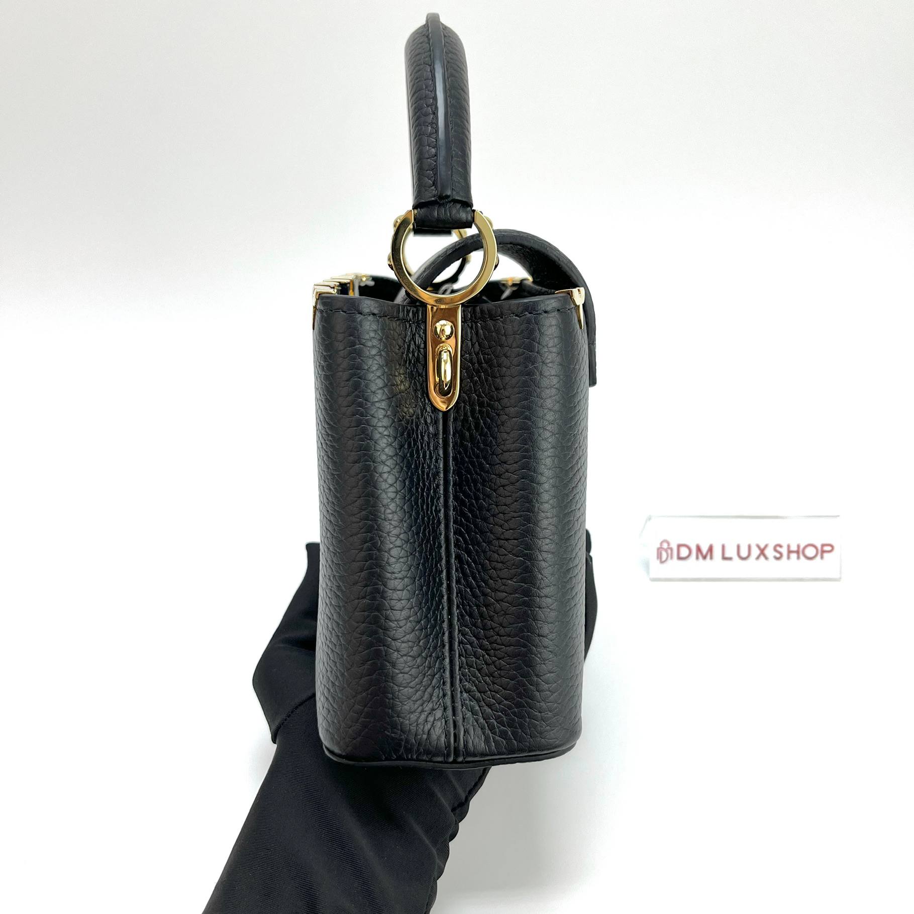 LV Black Mini Capucines Flower Crown