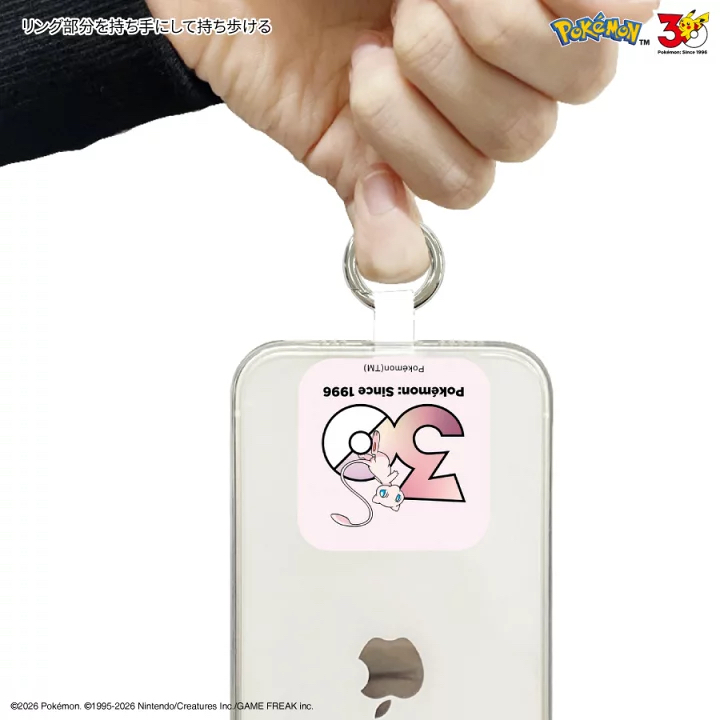 日本預訂📍日本Pokemon 30週年圖案電話掛片 2026年11月下旬到貨